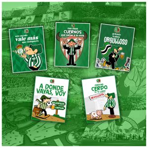 Pack de 20 pegatinas Andy Capp